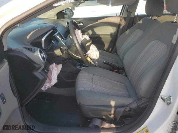 2017 Chevrolet Sonic LT with VIN 1G1JD5SH1H4127880, listed as a Copart auction lot 48890705 with 27,710 mi miles and Salvage Title. Bid and sale history available at carsss.com. Image 7.