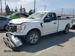2021 Ford F-150 XL with VIN 1FTMF1CB1MKE65254, listed as a Copart auction lot 58238115 with 106,624 mi miles and Salvage title. Bid and sale history available at DreamBid. Image 1.