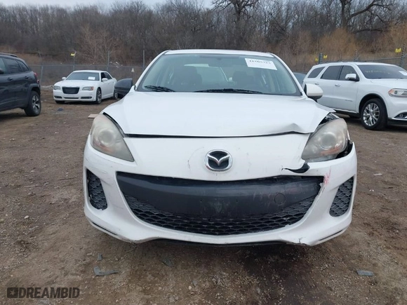 2012 Mazda Mazda3 i Sport with VIN JM1BL1UF7C1557054, listed as a IAAI auction lot 41505753 with NaN miles. Bid and sale history available at carsss.com. Image 12.