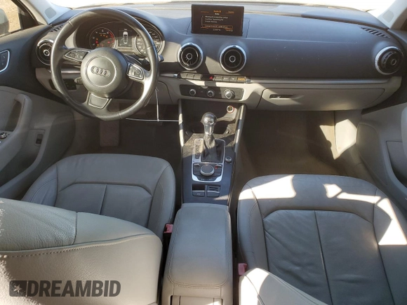 2015 Audi A3 1.8T Premium with VIN WAUACGFF6F1007373, listed as a Copart auction lot 46264045 with 137,476 mi miles and Salvage Title. Bid and sale history available at carsss.com. Image 8.