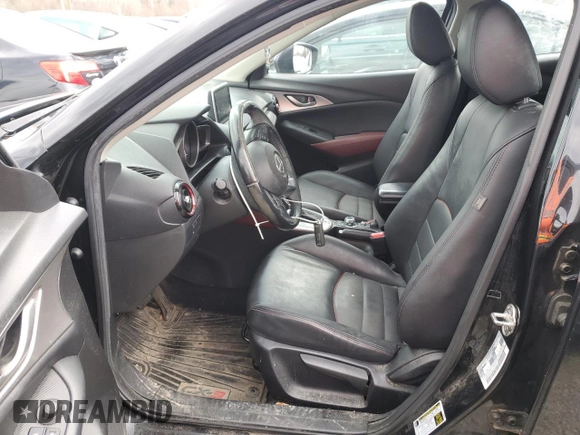 2017 Mazda CX-3 Touring with VIN JM1DKFC70H0141685, listed as a Copart auction lot 49791715 with 127,416 mi miles and Salvage Title. Bid and sale history available at DreamBid. Image 7.