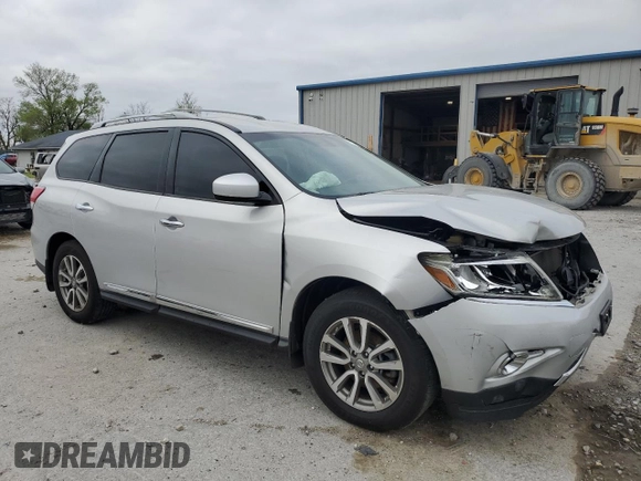 2015 Nissan Pathfinder SL с VIN 5N1AR2MM1FC712782, выставлен на аукционе Copart как лот 51149285 с пробегом 150 306 миль миль и Списание • Salvage title. История ставок и продаж доступна на DreamBid. Изображение 4.