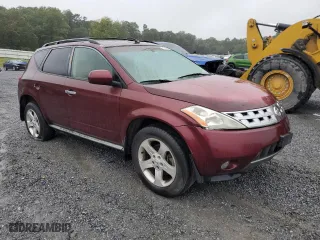 2005 Nissan Murano SL with VIN JN8AZ08T55W321467, listed as a Copart auction lot 71880514 with 127,320 mi miles and Salvage Title. Bid and sale history available at carsss.com. Image 4.