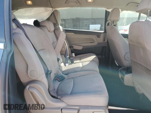 2019 Honda Odyssey EX with VIN 5FNRL6H58KB052482, listed as a Copart auction lot 42491615 with 57,229 mi miles and Salvage Title. Bid and sale history available at carsss.com. Image 11.