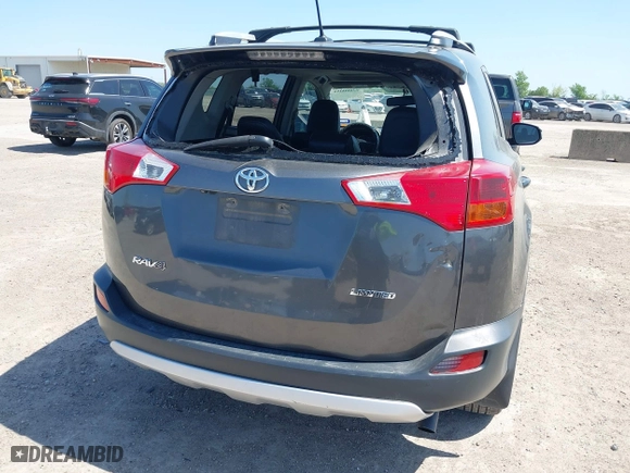 2015 Toyota RAV4 Limited with VIN JTMYFREV8FD056862, listed as a IAAI auction lot 42000086 with 180,144 mi miles. Bid and sale history available at carsss.com. Image 6.