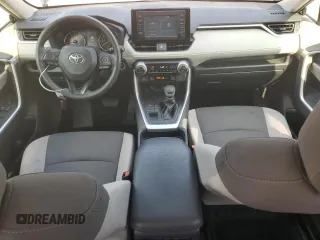 2019 Toyota RAV4 XLE with VIN JTMP1RFV7KD511381, listed as a Copart auction lot 63565625 with 95,470 mi miles and Salvage title. Bid and sale history available at DreamBid. Image 8.