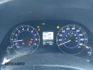 2017 Infiniti QX70 with VIN JN8CS1MW5HM414833, listed as a IAAI auction lot 41834178 with 85,289 mi miles. Bid and sale history available at carsss.com. Image 7.