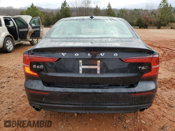 2019 Volvo S60 Momentum with VIN 7JRA22TK5KG001244, listed as a Copart auction lot 44269295 with 36,891 mi miles and Salvage Title. Bid and sale history available at carsss.com. Image 6.