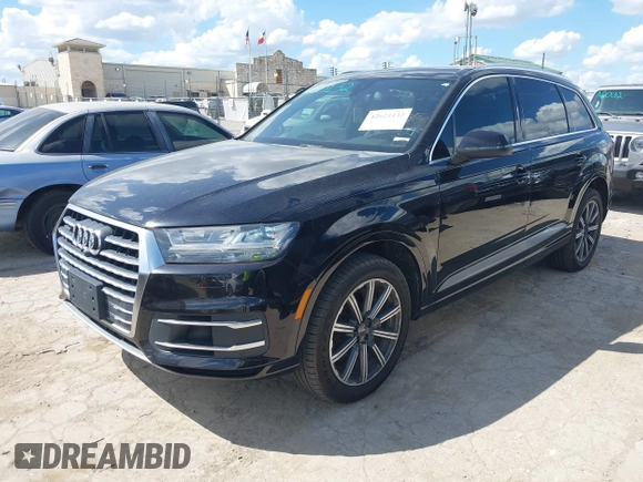 2017 Audi Q7 Premium Plus with VIN WA1LAAF72HD017790, listed as a IAAI auction lot 42624444 with 77,400 mi miles and . Bid and sale history available at DreamBid. Image 20.