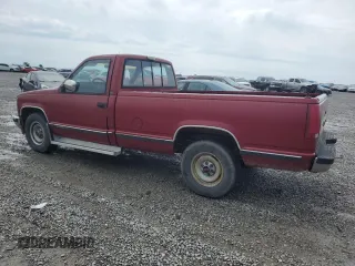 1990 GMC Sierra 1500 z VIN 1GTFC24K8LE514419, wystawiony jako Copart lot #57265335 z przebiegiem 162 045 mil mil oraz Szkoda całkowita • Salvage title. Historia ofert i sprzedaży dostępna na DreamBid. Obrazek 2.