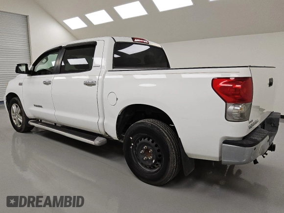 2007 Toyota Tundra Limited z VIN 5TFEV58187X029703, wystawiony jako Copart lot #55280475 z przebiegiem 171 480 mil mil oraz Czysty tytuł • Clean title. Historia ofert i sprzedaży dostępna na DreamBid. Obrazek 2.