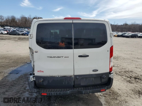 2017 Ford Transit XL with VIN 1FBZX2YM0HKA39147, listed as a Copart auction lot 49608205 with 196,524 mi miles and Salvage Title. Bid and sale history available at DreamBid. Image 6.