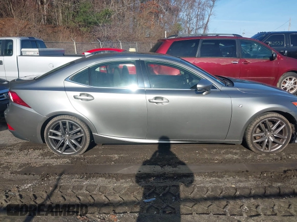 2015 Lexus IS 250 with VIN JTHCF1D2XF5025687, listed as a IAAI auction lot 41130492 with 115,826 mi miles and . Bid and sale history available at DreamBid. Image 13.
