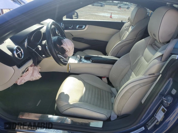 2018 Mercedes-Benz SL 550 with VIN WDDJK7DA0JF053716, listed as a Copart auction lot 38855434 with Not provided miles and . Bid and sale history available at DreamBid. Image 7.