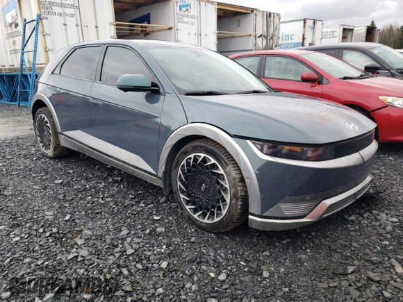 2023 Hyundai Ioniq 5 Limited with VIN KM8KRDAF9PU184071, listed as a Copart auction lot 52681315 with 44,682 mi miles and Salvage title. Bid and sale history available at DreamBid. Image 4.