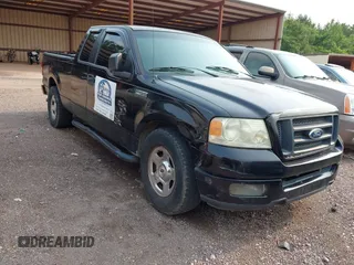 2005 Ford F-150 STX with VIN 1FTRX12W45NA14729, listed as a IAAI auction lot 42344288 with 282,558 mi miles and . Bid and sale history available at DreamBid. Image 1.
