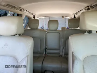 2011 Infiniti QX56 8-passenger with VIN JN8AZ2NC4B9302855, listed as a Copart auction lot 72986764 with 171,390 mi miles and Salvage Title. Bid and sale history available at carsss.com. Image 10.