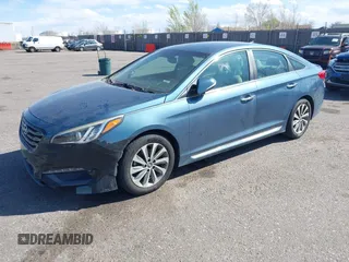 2016 Hyundai Sonata Sport with VIN 5NPE34AFXGH302948, listed as a IAAI auction lot 41958648 with 145,662 mi miles and . Bid and sale history available at DreamBid. Image 17.