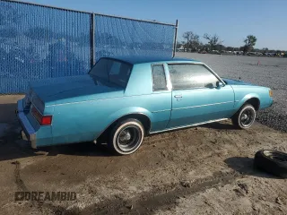 1981 Buick Regal with VIN 1G4AJ47A6BZ141222, listed as a Copart auction lot 78720344 with 64,001 mi miles and Non Repairable. Bid and sale history available at DreamBid. Image 3.
