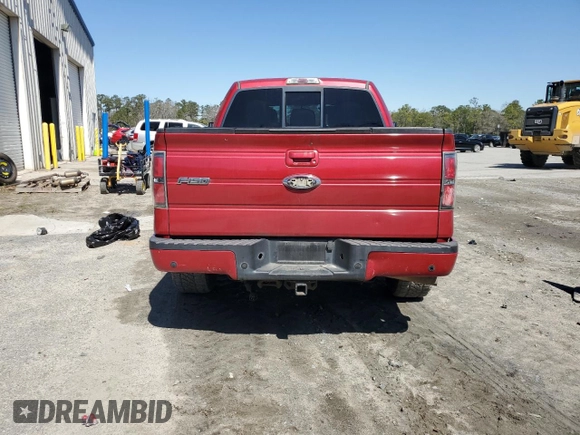 2011 Ford F-150 XLT with VIN 1FTFW1CT2BKE13873, listed as a Copart auction lot 48215075 with 189,951 mi miles and Salvage Title. Bid and sale history available at carsss.com. Image 6.