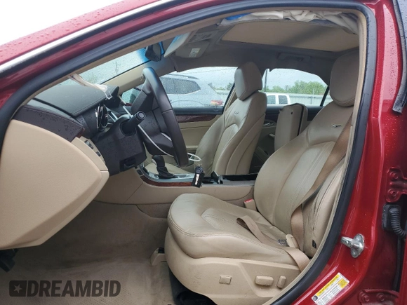 2010 Cadillac CTS Luxury with VIN 1G6DF5EG2A0139215, listed as a Copart auction lot 51952265 with 132,961 mi miles and Salvage Title. Bid and sale history available at carsss.com. Image 7.