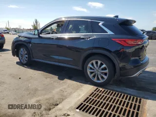 2021 Infiniti QX50 Essential с VIN 3PCAJ5CB3MF104596, выставлен на аукционе Copart как лот 56932595 с пробегом 39 058 миль миль и На запчасти • Non repairable. История ставок и продаж доступна на DreamBid. Изображение 2.