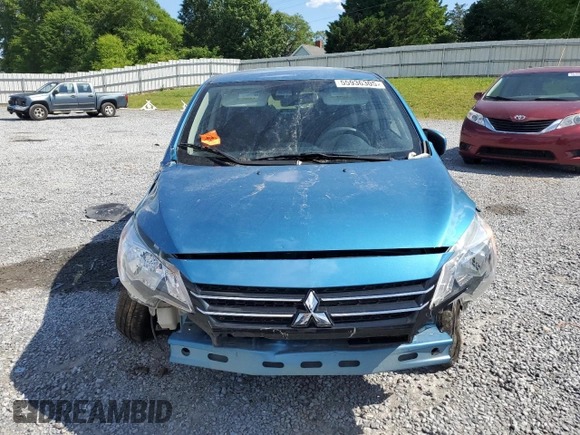 2021 Mitsubishi Mirage ES z VIN ML32AUHJXMH011429, wystawiony jako Copart lot #55936305 z przebiegiem 63 079 mil mil oraz Szkoda całkowita • Salvage title. Historia ofert i sprzedaży dostępna na DreamBid. Obrazek 5.
