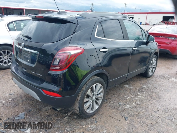 2018 Buick Encore Preferred with VIN KL4CJASBXJB657998, listed as a IAAI auction lot 42117389 with 110,550 mi miles. Bid and sale history available at carsss.com. Image 4.