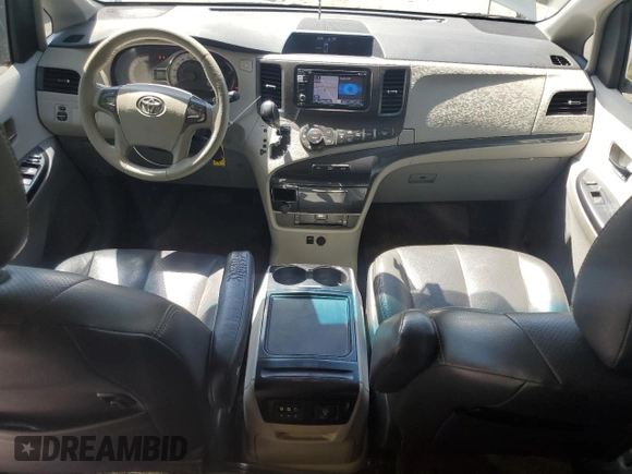 2012 Toyota Sienna SE with VIN 5TDXK3DC7CS239254, listed as a Copart auction lot 53244725 with 134,669 mi miles and Clean Title. Bid and sale history available at carsss.com. Image 8.