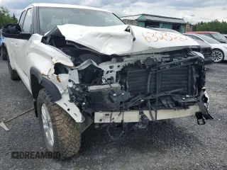 2023 Toyota Tundra SR5 with VIN 5TFLA5GD1PX002017, listed as a Copart auction lot 63232925 with 8,666 mi miles and Salvage title. Bid and sale history available at DreamBid. Image 12.