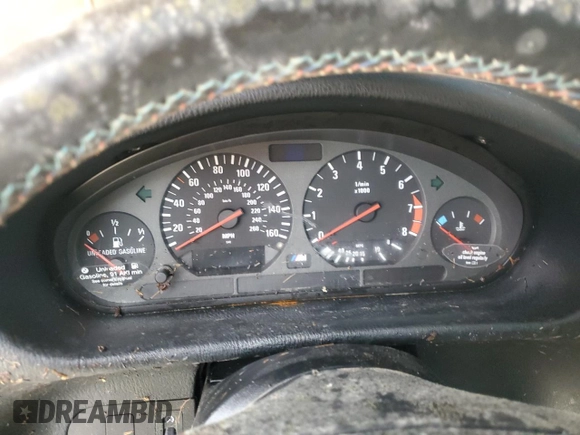 1997 BMW M3 with VIN WBSCD9324VEE06968, listed as a Copart auction lot 74778854 with Not provided miles and Salvage title. Bid and sale history available at DreamBid. Image 9.
