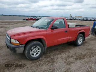 2004 Dodge Dakota z VIN 1D7FL16K74S630615, wystawiony jako Copart lot #57766065 z przebiegiem 170 181 mil mil oraz Szkoda całkowita • Salvage title. Historia ofert i sprzedaży dostępna na DreamBid. Obrazek 1.
