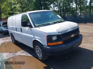 2011 Chevrolet Express Cargo with VIN 1GCSGAFX4B1168817, listed as a IAAI auction lot 42650299 with 255,483 mi miles and . Bid and sale history available at DreamBid. Image 1.