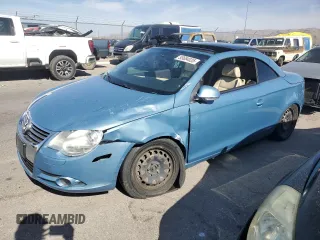 2007 Volkswagen Eos with VIN WVWDB71F67V032777, listed as a Copart auction lot 53684035 with 98,537 mi miles and Salvage Title. Bid and sale history available at DreamBid. Image 1.