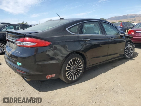 2017 Ford Fusion Titanium with VIN 3FA6P0SU5HR277220, listed as a Copart auction lot 63799685 with 123,837 mi miles and Salvage title. Bid and sale history available at DreamBid. Image 3.