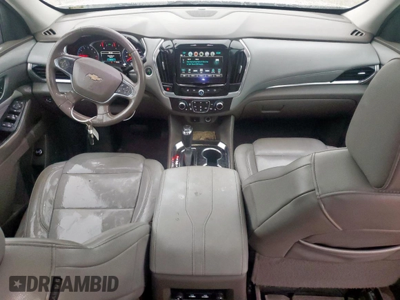 2019 Chevrolet Traverse LT z VIN 1GNERHKW8KJ181381, wystawiony jako Copart lot #60486315 z przebiegiem 222 042 mil mil oraz Szkoda całkowita • Salvage title. Historia ofert i sprzedaży dostępna na DreamBid. Obrazek 8.
