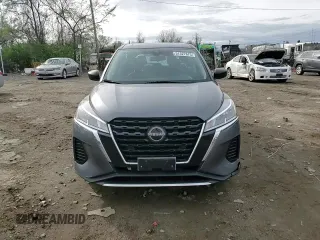 2022 Nissan Kicks S z VIN 3N1CP5BVXNL491561, wystawiony jako Copart lot #51327675 z przebiegiem 87 111 mil mil oraz Szkoda całkowita • Salvage title. Historia ofert i sprzedaży dostępna na DreamBid. Obrazek 10.