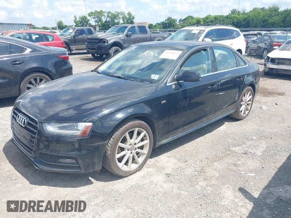 2014 Audi A4 Premium Plus with VIN WAUFFBFL0EN043699, listed as a IAAI auction lot 42766129 with 100,247 mi miles and . Bid and sale history available at DreamBid. Image 17.