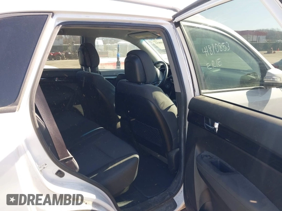 2012 Kia Sorento LX with VIN 5XYKTDA20CG296837, listed as a IAAI auction lot 41810853 with 172,403 mi miles. Bid and sale history available at carsss.com. Image 8.