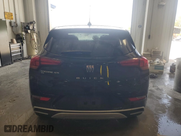 2025 Buick Encore GX Preferred with VIN KL4AMCSL2SB153126, listed as a Copart auction lot 54729845 with 8,184 mi miles and Clean title. Bid and sale history available at DreamBid. Image 6.