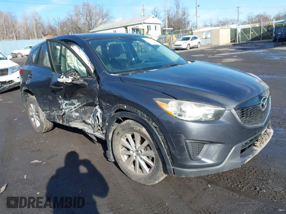 2015 Mazda CX-5 Sport with VIN JM3KE4BY1F0543507, listed as a IAAI auction lot 41530491 with 127,995 mi miles. Bid and sale history available at carsss.com. Image 1.