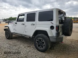 2016 Jeep Wrangler Unlimited Sahara with VIN 1C4BJWEG6GL215468, listed as a Copart auction lot 55512935 with 155,030 mi miles and Salvage title. Bid and sale history available at DreamBid. Image 2.