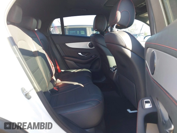 2019 Mercedes-Benz GLC with VIN WDC0J6EB2KF488453, listed as a IAAI auction lot 41678633 with 53,626 mi miles. Bid and sale history available at carsss.com. Image 8.