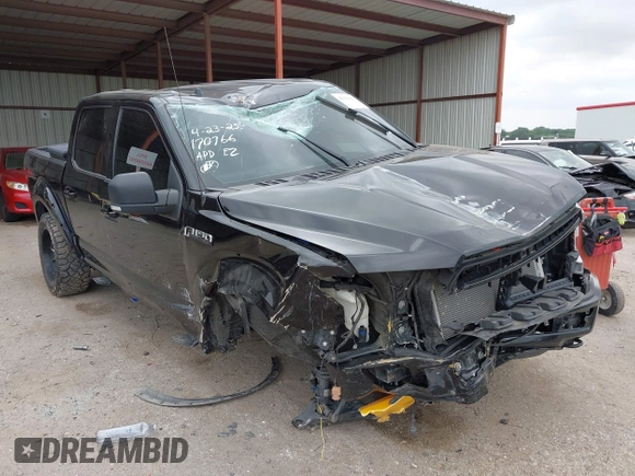 2020 Ford F-150 XL with VIN 1FTEW1E5XLKF16129, listed as a IAAI auction lot 42121449 with Not provided miles and . Bid and sale history available at DreamBid. Image 1.
