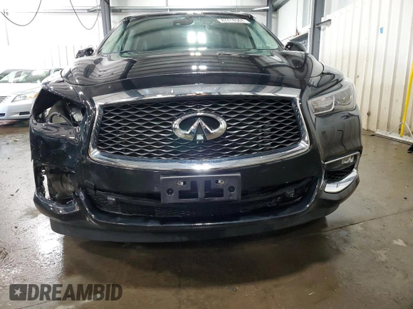 2017 Infiniti QX60 with VIN 5N1DL0MM3HC504988, listed as a Copart auction lot 87418564 with 127,047 mi miles and Salvage Title. Bid and sale history available at DreamBid. Image 5.