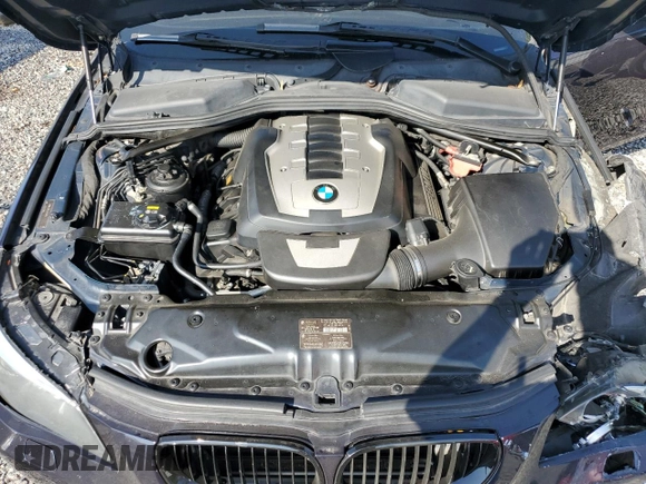 2007 BMW 5 Series 550i with VIN WBANB53587CP08507, listed as a Copart auction lot 51132315 with 119,841 mi miles and Salvage Title. Bid and sale history available at DreamBid. Image 12.