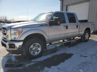2015 Ford Super Duty F-250 SRW Lariat with VIN 1FT7W2B6XFEC76093, listed as a Copart auction lot 46073755 with 112,137 mi miles and Salvage Title. Bid and sale history available at carsss.com. Image 1.
