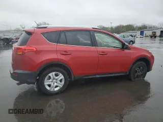 2014 Toyota RAV4 LE with VIN JTMBFREV0ED091304, listed as a Copart auction lot 52942085 with 78,387 mi miles and Salvage Title. Bid and sale history available at DreamBid. Image 3.