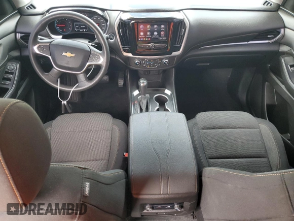 2020 Chevrolet Traverse LS z VIN 1GNERFKW7LJ106094, wystawiony jako Copart lot #53552695 z przebiegiem 92 236 mil mil oraz Szkoda całkowita • Salvage title. Historia ofert i sprzedaży dostępna na DreamBid. Obrazek 8.