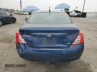 2012 Nissan Versa S with VIN 3N1CN7AP2CL825387, listed as a Copart auction lot 75414204 with 188,789 mi miles and Salvage Title. Bid and sale history available at carsss.com. Image 6.